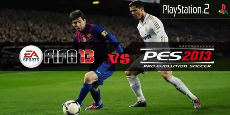 fifa 13 vs pes 13 ps2